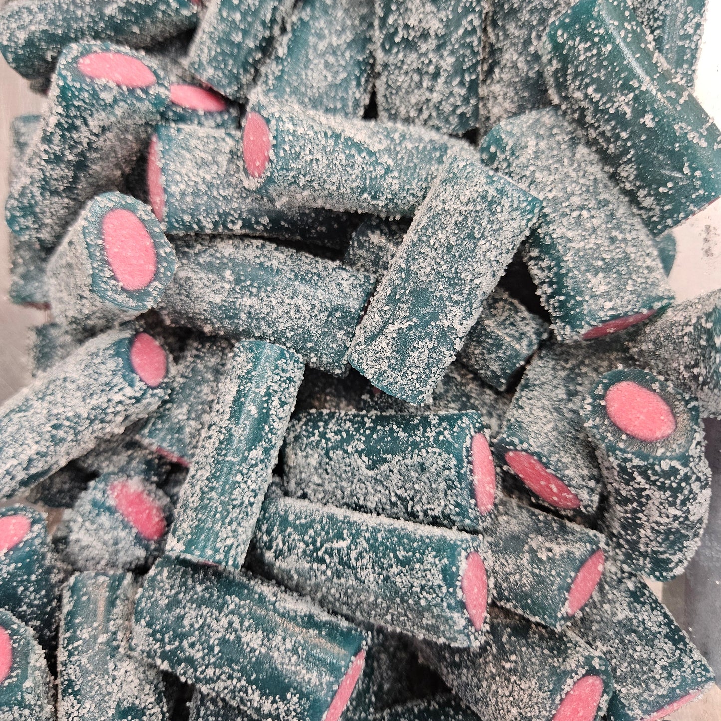 Mini Jumbo Sour Blue Tubes