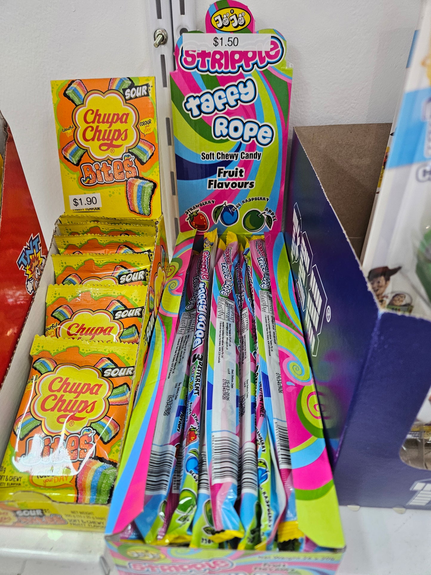 Taffy Ropes Fruit Flavour (GF)