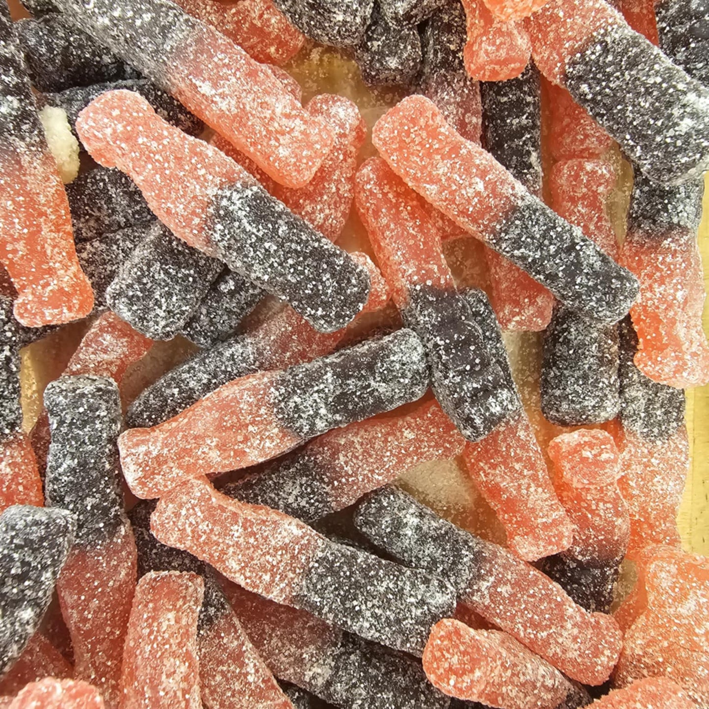 Cherry Cola Fizzy Bottles (UK)