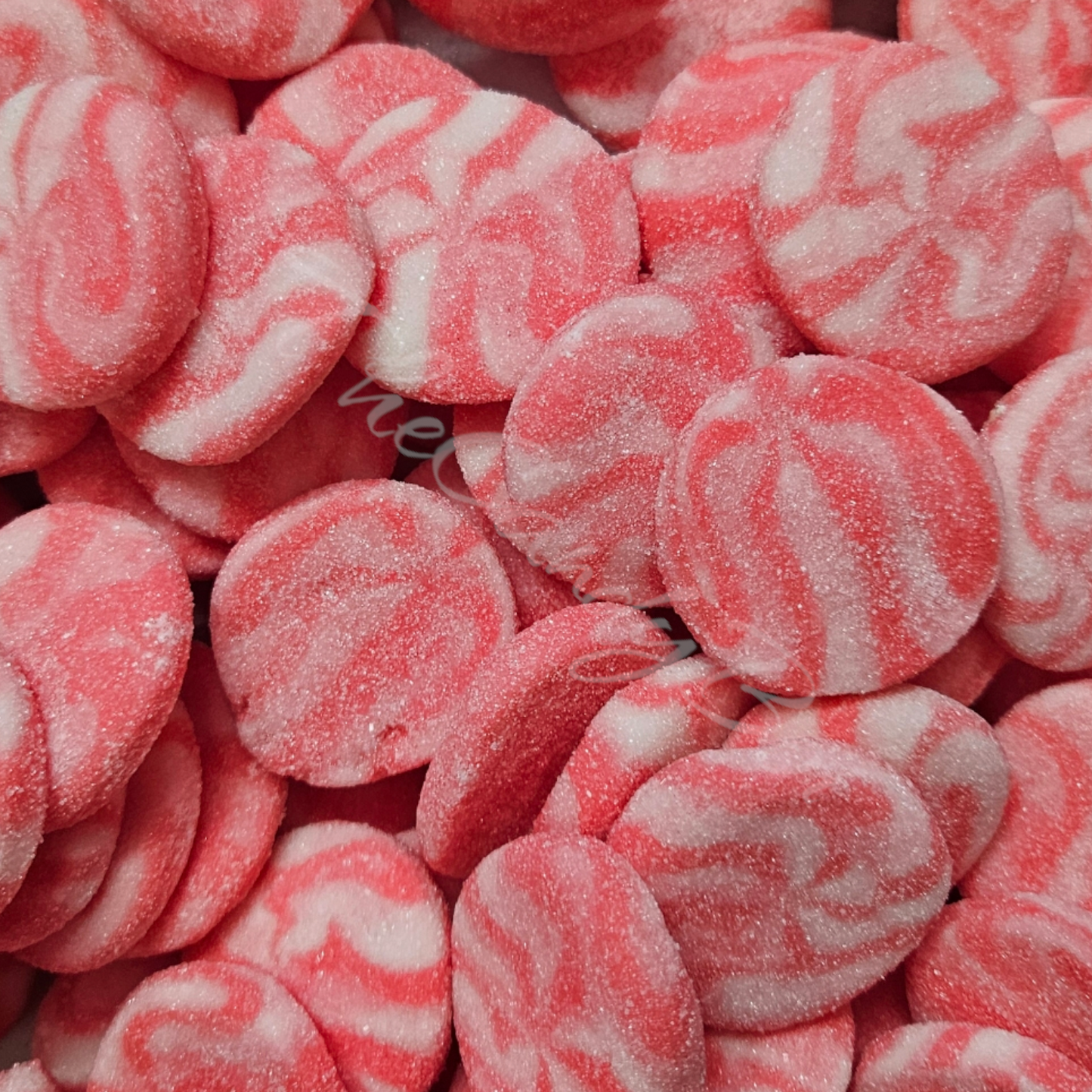 Ja Smiles (swirls de fraise) (Halal) .