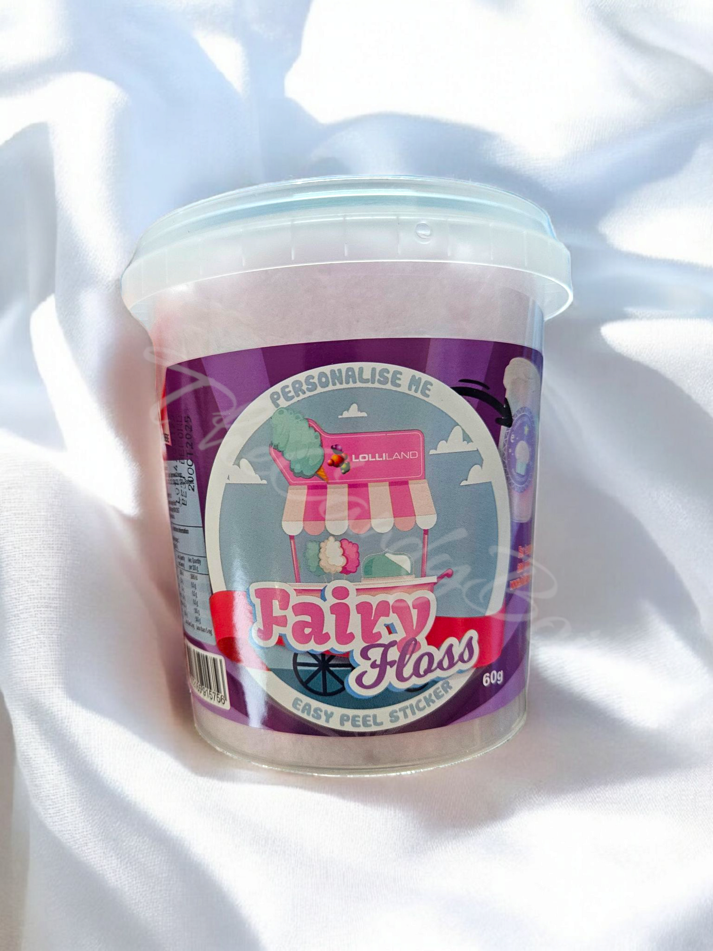 Fairy Floss Tubs 60g