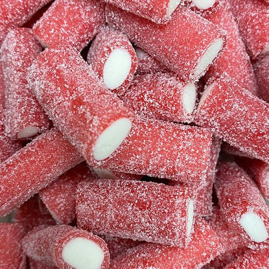 Jumbo Sour Strawberry Tubes (Halal)